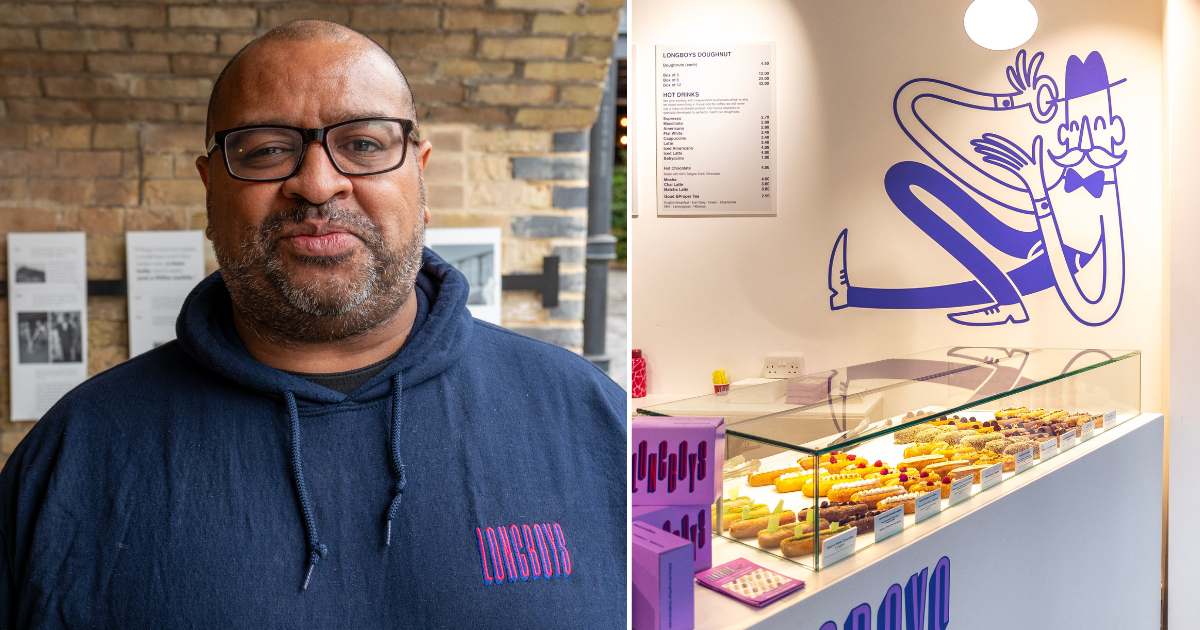 Longboys, Graham Hornigold, UK pastry chef, gourmet doughnut, the staff canteen